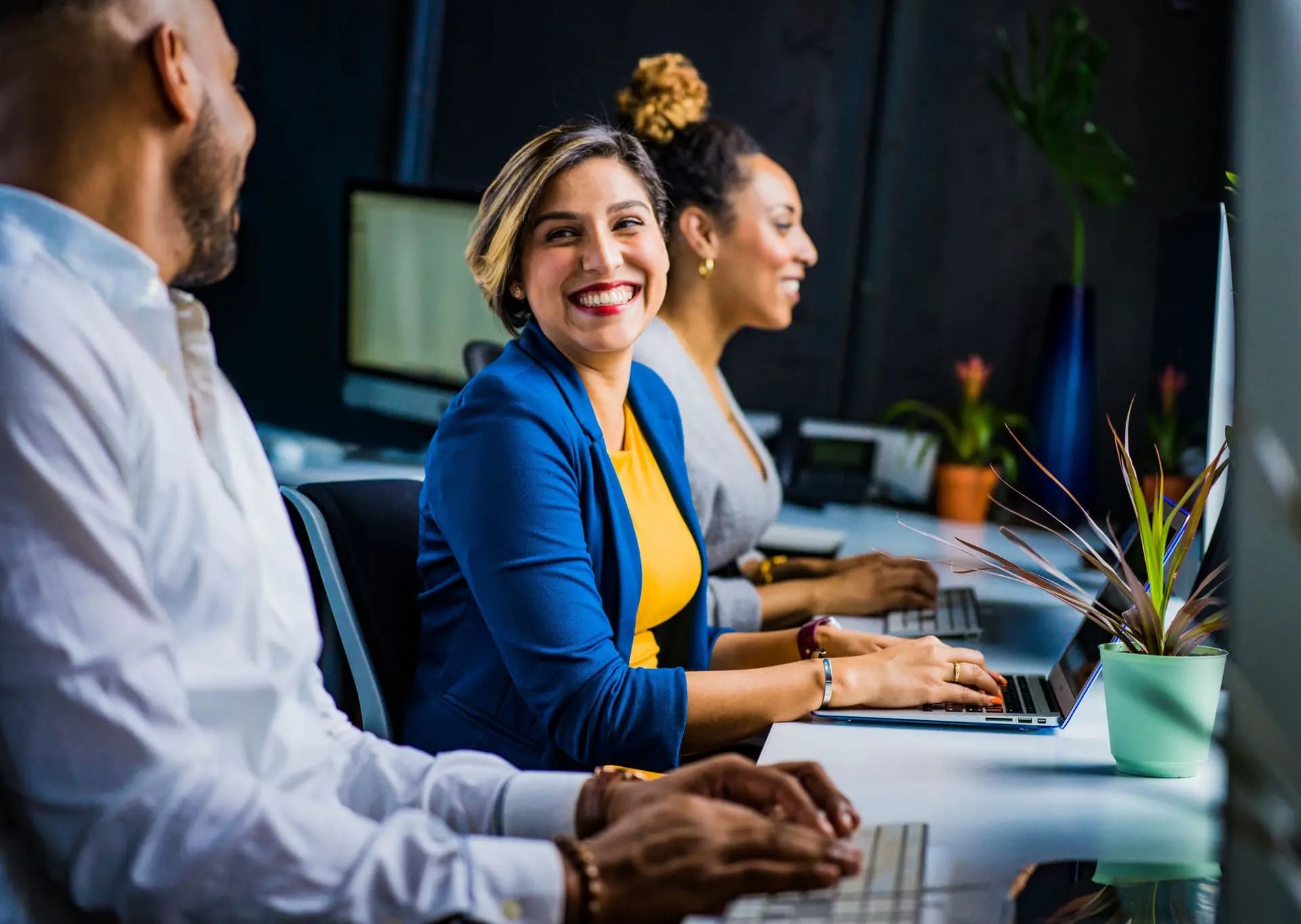 Professionnels collaborant au bureau